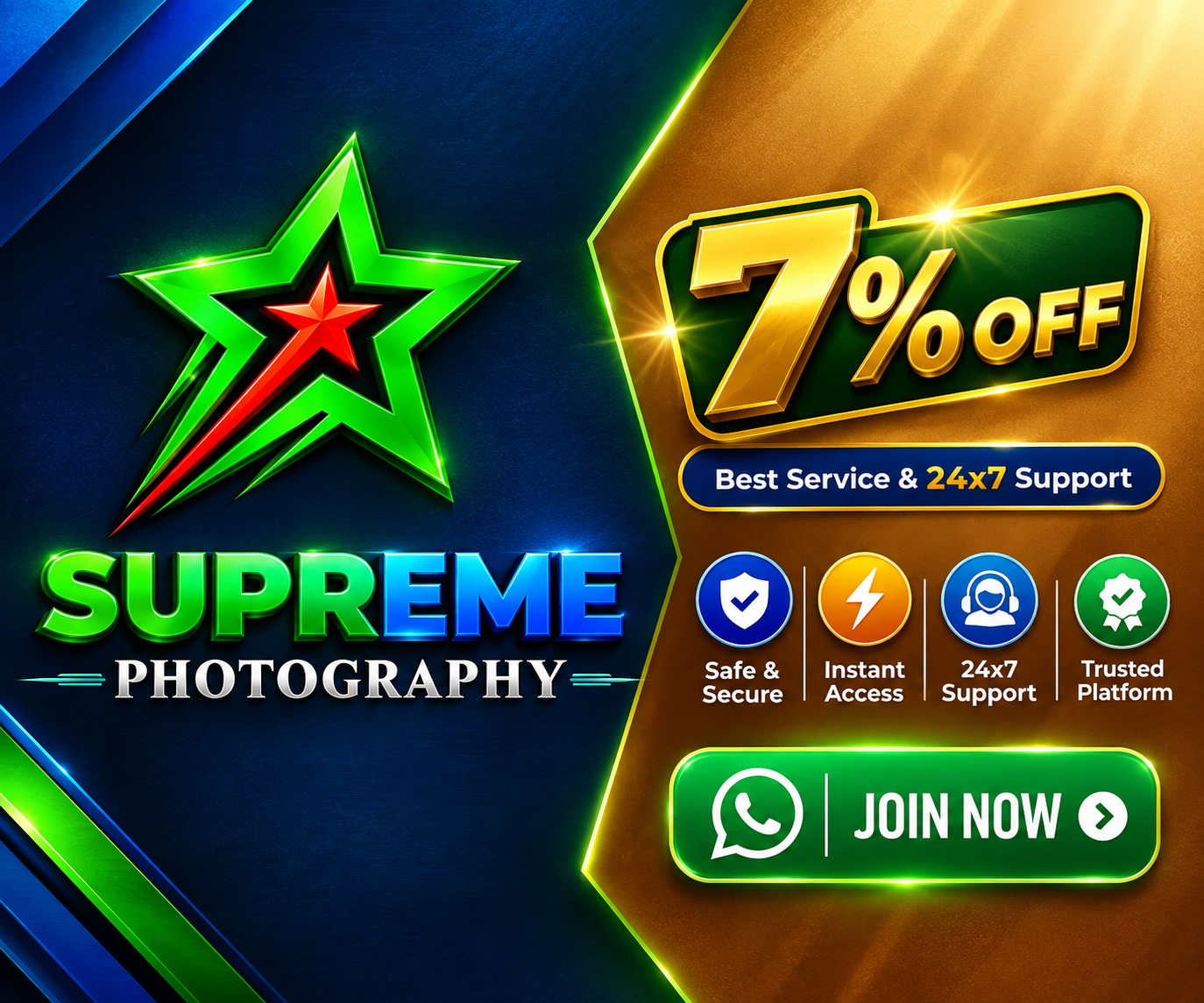 Supreme Photography 7% OFF poster